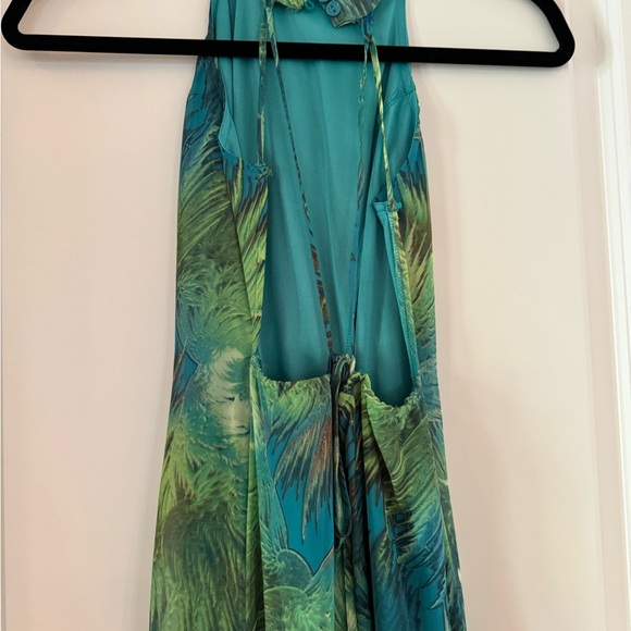 Tropical dress long great condition worn once size small - Picture 4 of 5